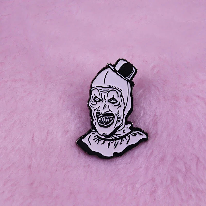 Art the Clown Terrifier Horror Badge Gift