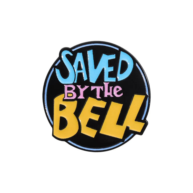 Saved by the Bell Enamel Pin 80s TV Show Badge Jewelry Gift