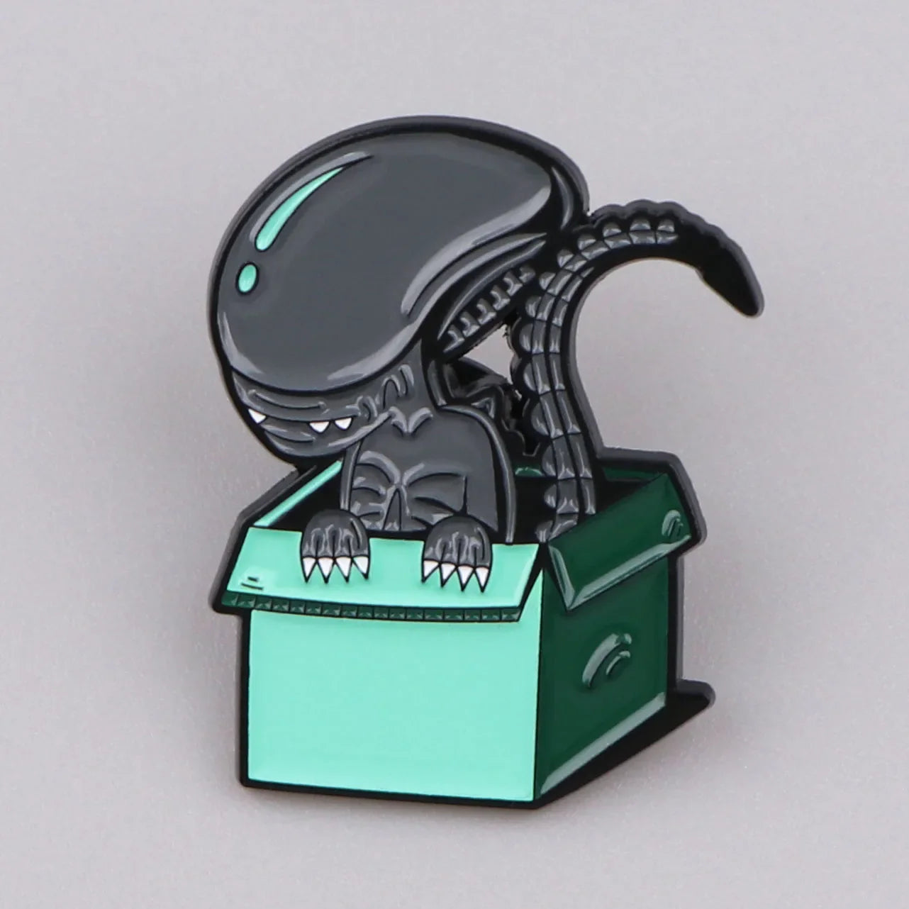 Alien Enamel Pins Brooches for Women Backpack Jewelry Halloween Gift