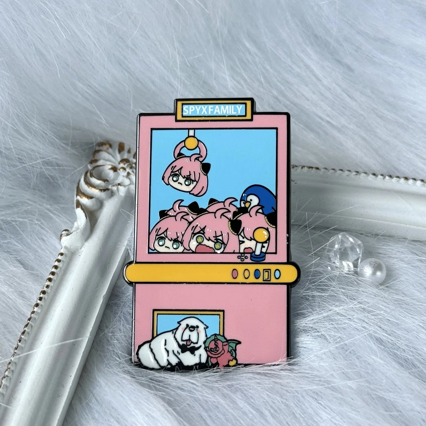 Anime Enamel Pins Claw Machine Brooches Lapel Badges Fashion Accessories