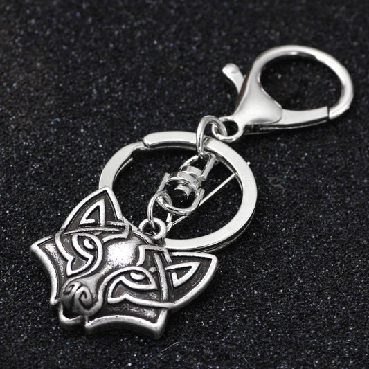 Celtic Fox Key Chain
