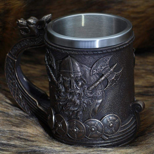 Viking Warrior Tankard Mug