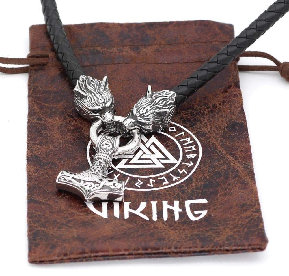 Viking Hammer Thor Mjölnir Necklace