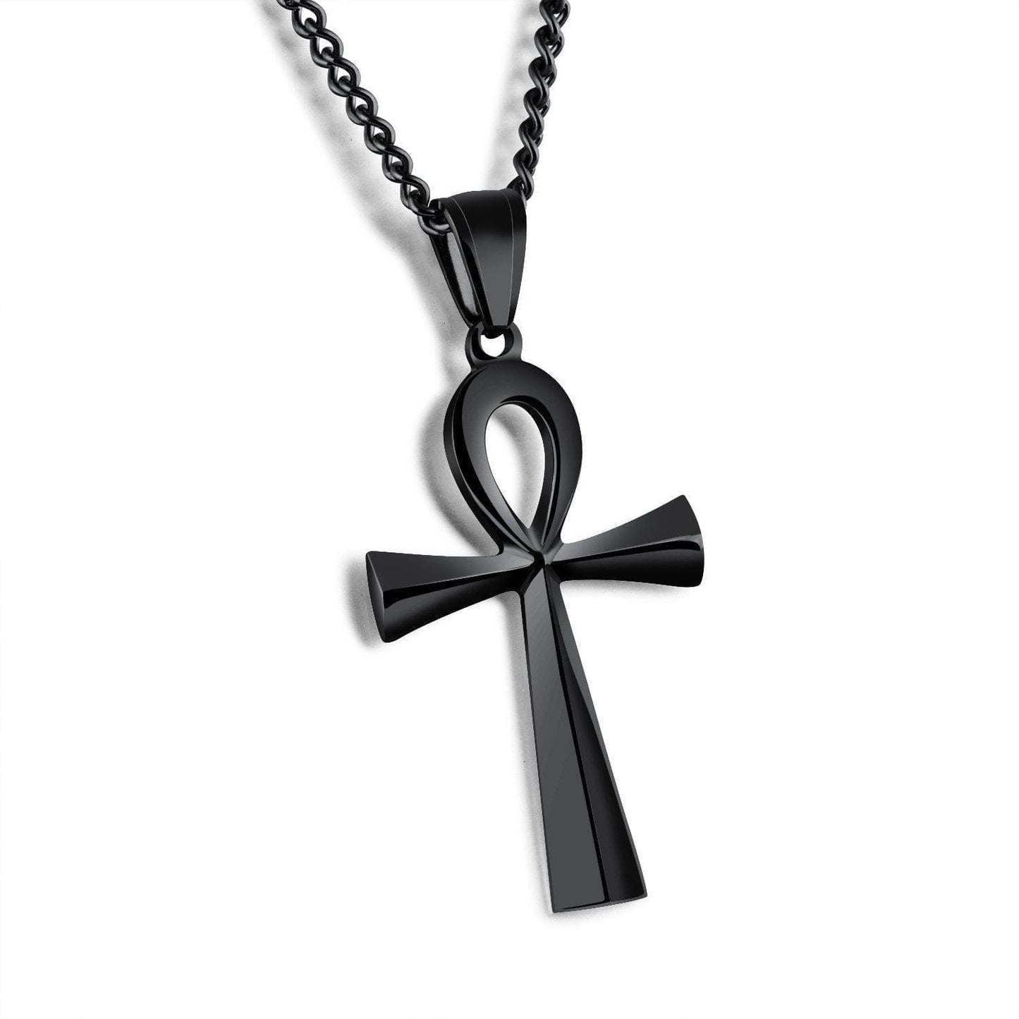 Ancient Egypt Life and Balance Stainless Steel Necklace