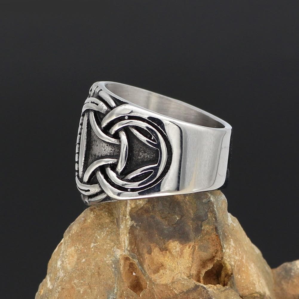 Viking Vegvisir Nordic Vegvisir Ring