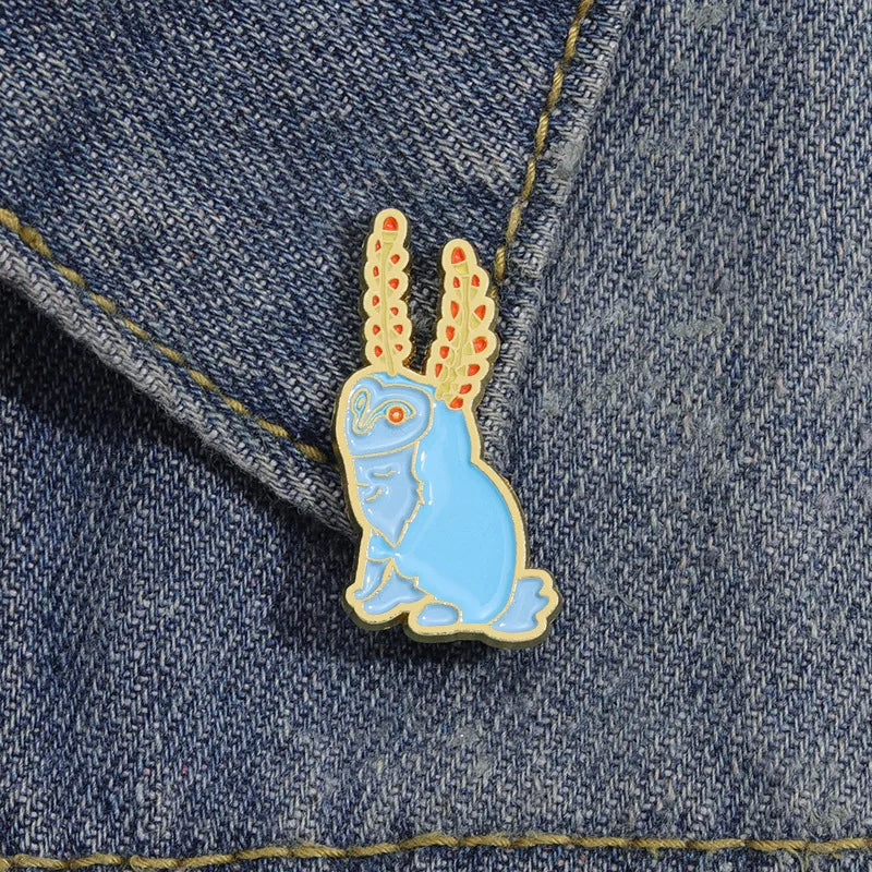 Anime Owl Elves Enamel Pins Cartoon Brooches Lapel Badges Accessories