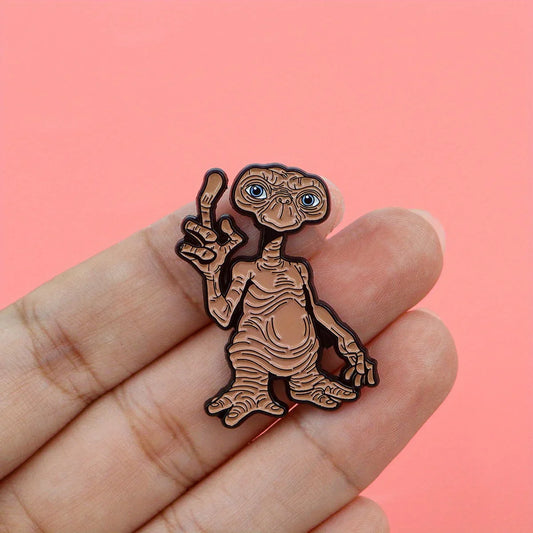 Alien Enamel Pins Cartoon Metal Badge Anime Brooch Jewelry Gifts