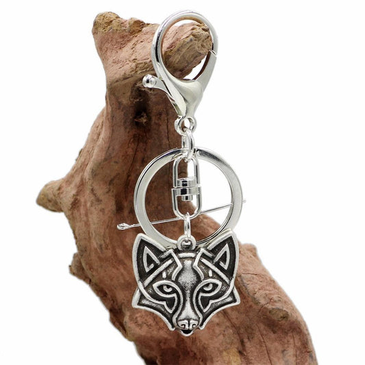Celtic Fox Key Chain