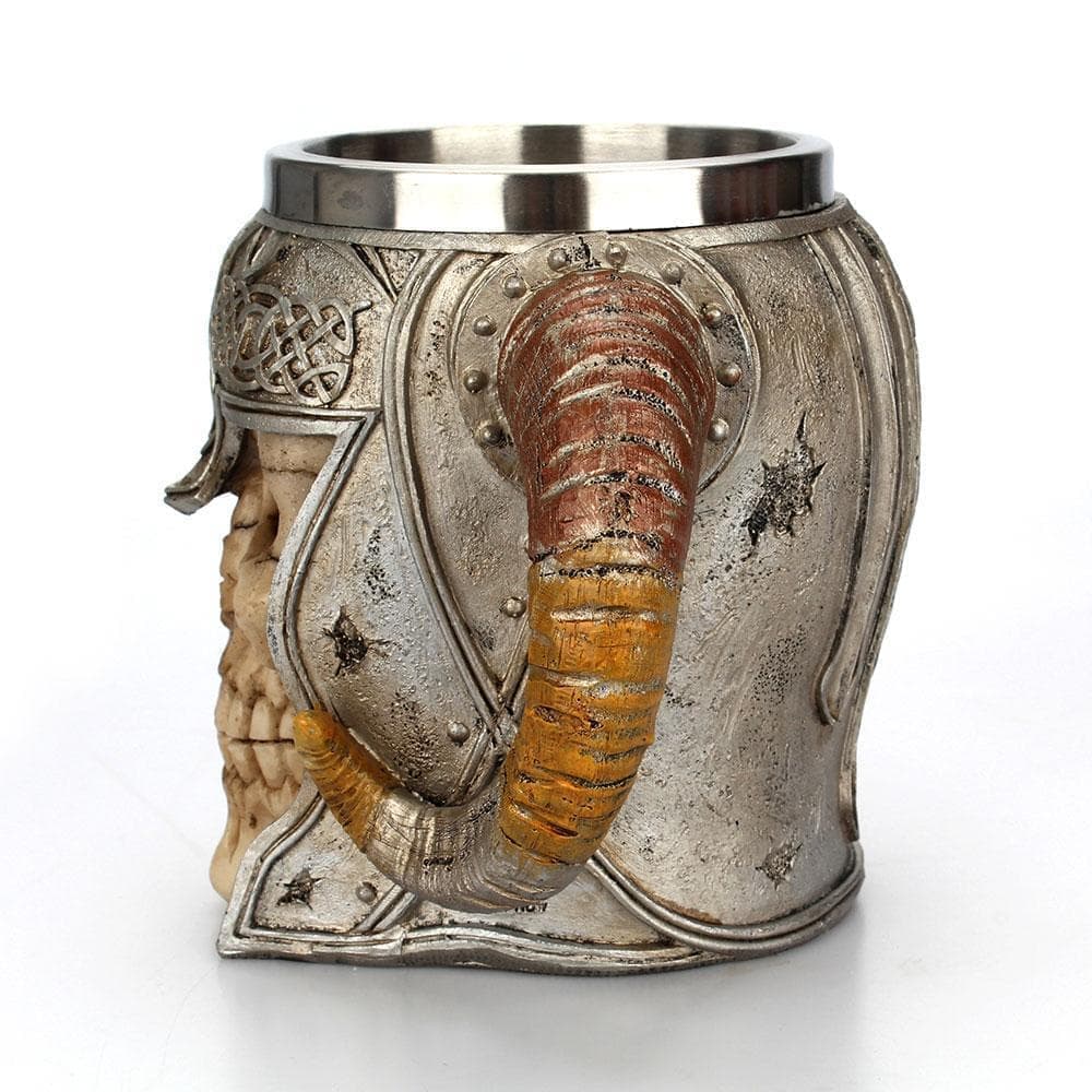 Vikings Goat Horns Stainless Steel Mug
