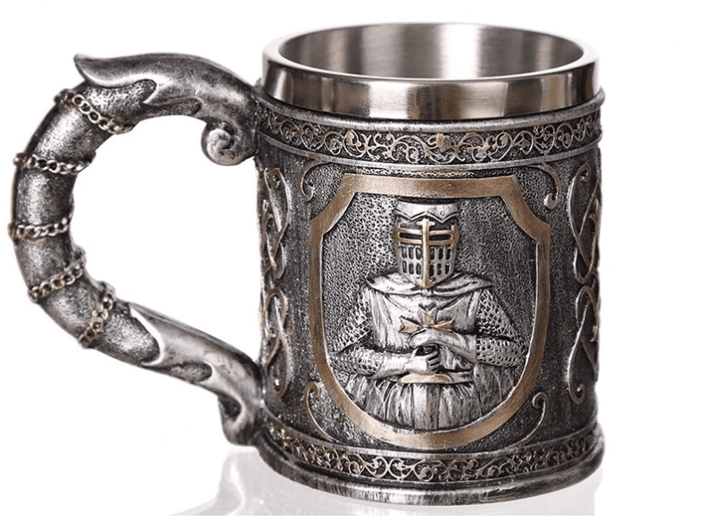 Templar Beer Stainless Steel Mug - Bundles