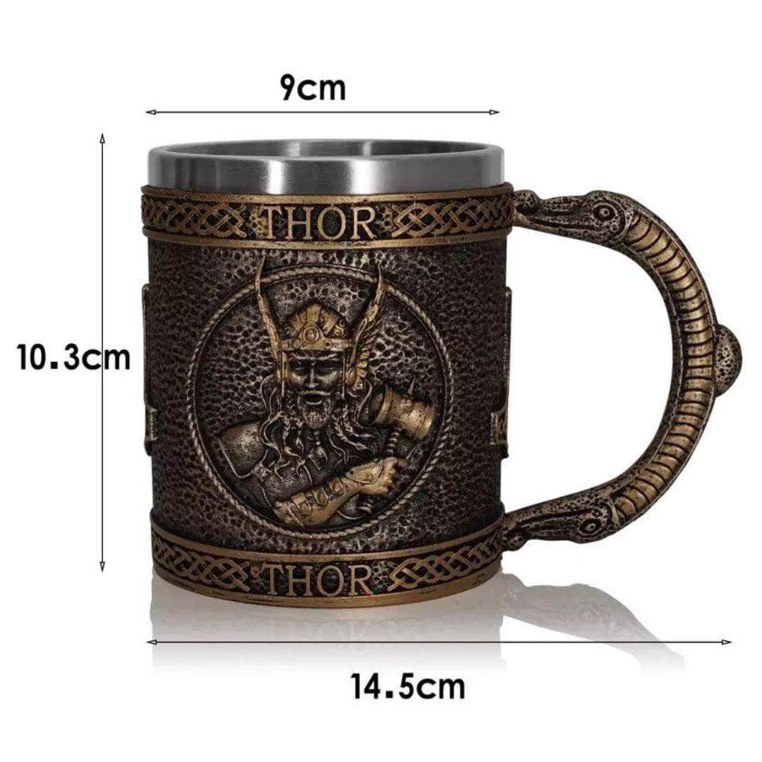 Viking Nordic Thor Stainless Steel Mug