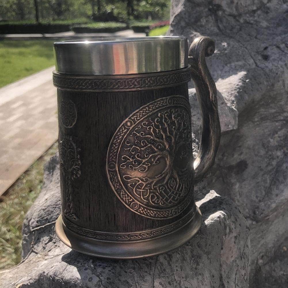 Viking Yggdrasil Tree of Life Tankard Mug - Bundles