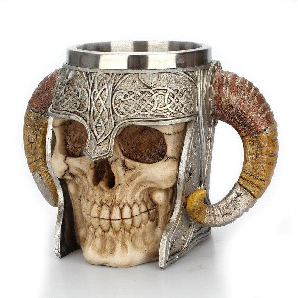 Vikings Goat Horns Stainless Steel Mug - Bundles