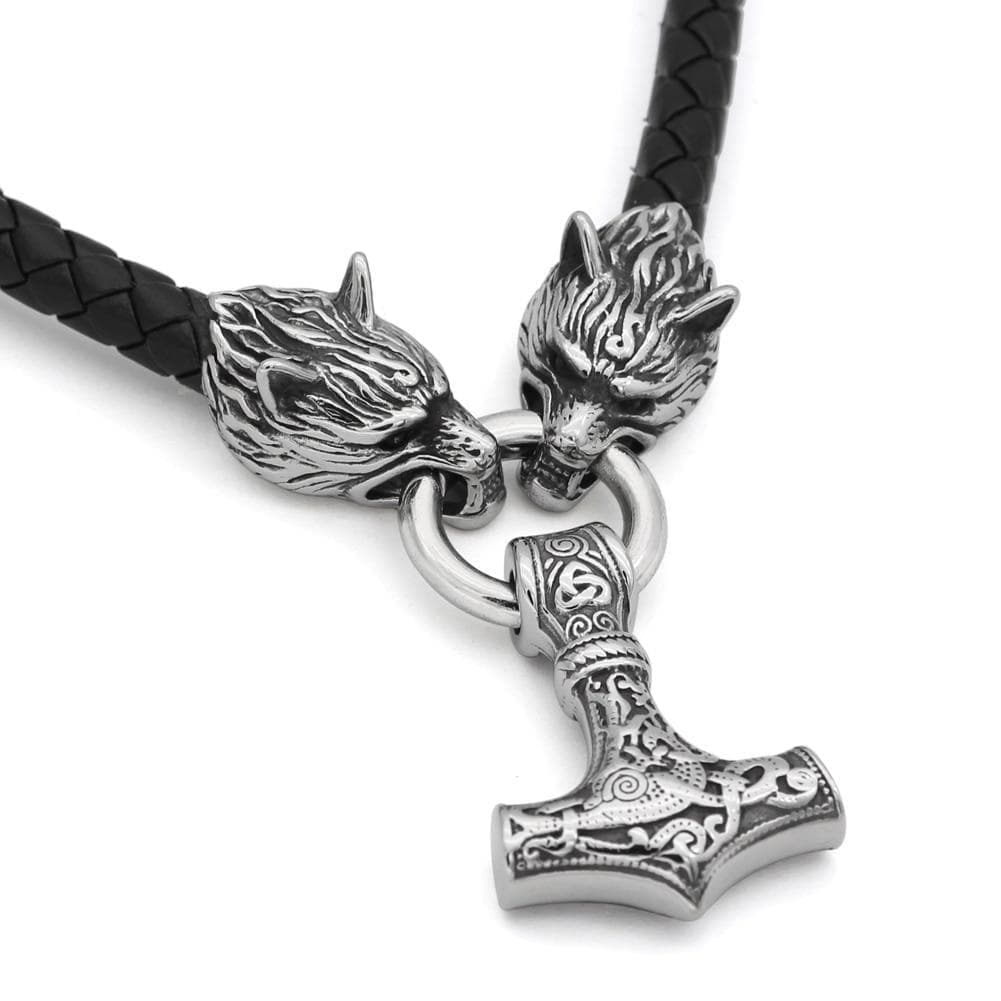 Viking Hammer Thor Mjölnir Necklace