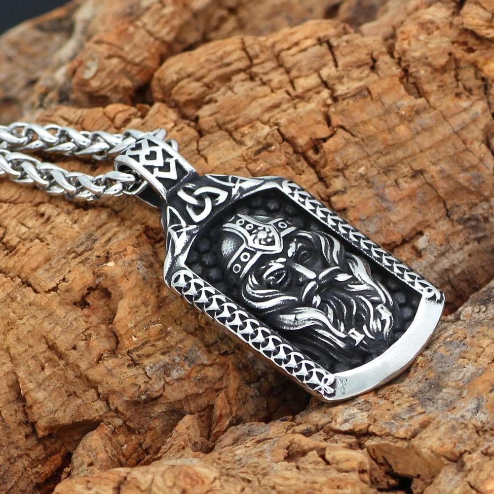 Viking Odin Amulet Talisman Necklace