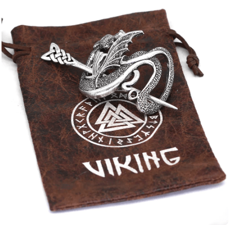 Vikings Nidhogg Woman Hair Clip