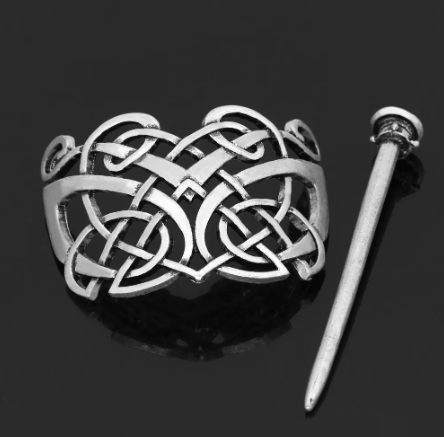 Vikings Triquetra Knot Woman Hair Clip